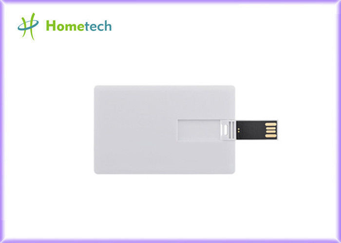 Άσπρη υψηλή ταχύτητα συσκευών αποθήκευσης 8GB 16GB 32GB πιστωτικών καρτών USB καρτών χρώματος συνήθειας